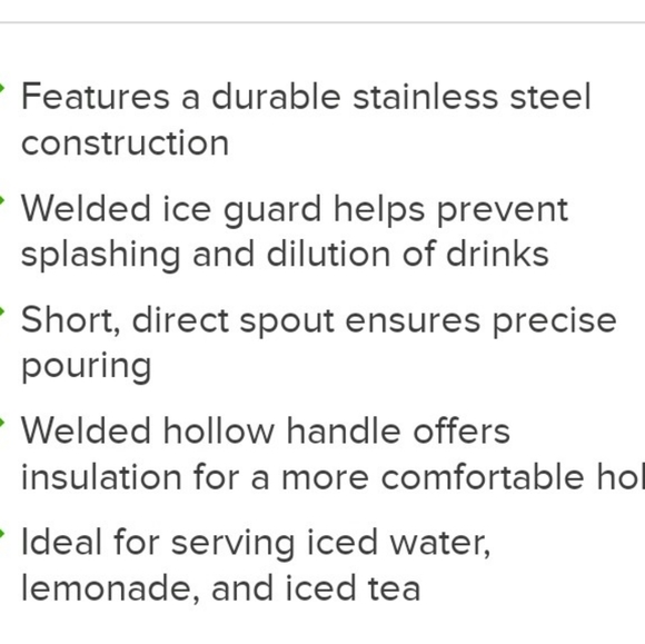 Lion Bentley Generall Ice Water Pitcher - Picture 9 of 9